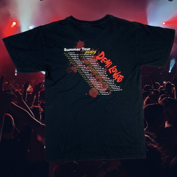 Demi Lovato Summer Tour 2009 Shirt Size Small - Picture 2 of 3